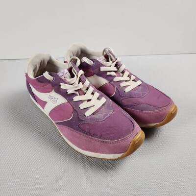 Dunlop KT26 Purple US UK Womens Shoes Gum Sole Vintage RARE