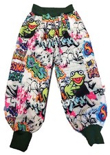 Softshellhose Matschhose Frosch Grafitti Regenhose KinderPumphose  Hose Handmad
