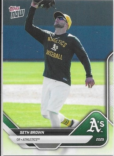 2025 Topps Now OD-130 Seth Brown