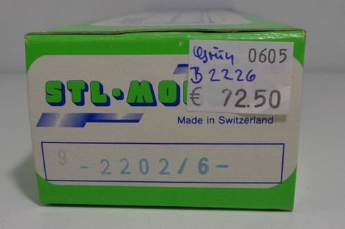 STL-Models H0m 2202/6 Schnellzugwagen 2.Klasse RhB Ep.IV grün NEU & OVP - Bild 7 von 7