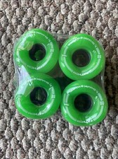 Shark Wheels Longboard Fathom 60mm 78a Neon Green Black Core W Lettering