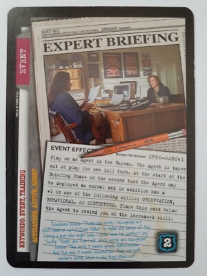 Qty discounts!!! 1996 X-Files CCG Premier booster commons.  PYC or complete set.