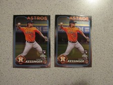 LOT OF 2 2024 TOPPS CHROME  BASEBALL  CARD GRAE KESSINGER ROOKIE