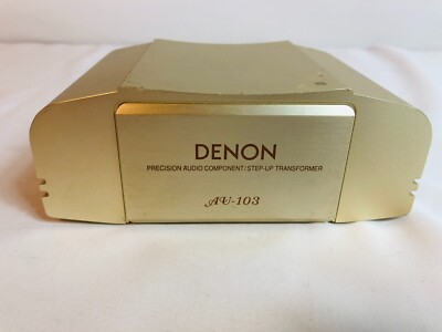 Denon AU-103 MC Step Up Transformer tested working used From JAPAN