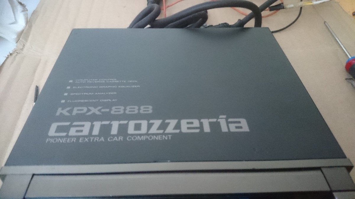 pioneer KPX 888 carrozzeria component ( kex,kpx,gm,ts,gex,cdx,fx