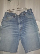 W32" Levi's 617 High-rise MOM shorts Orange tab 80's light wash USA 60