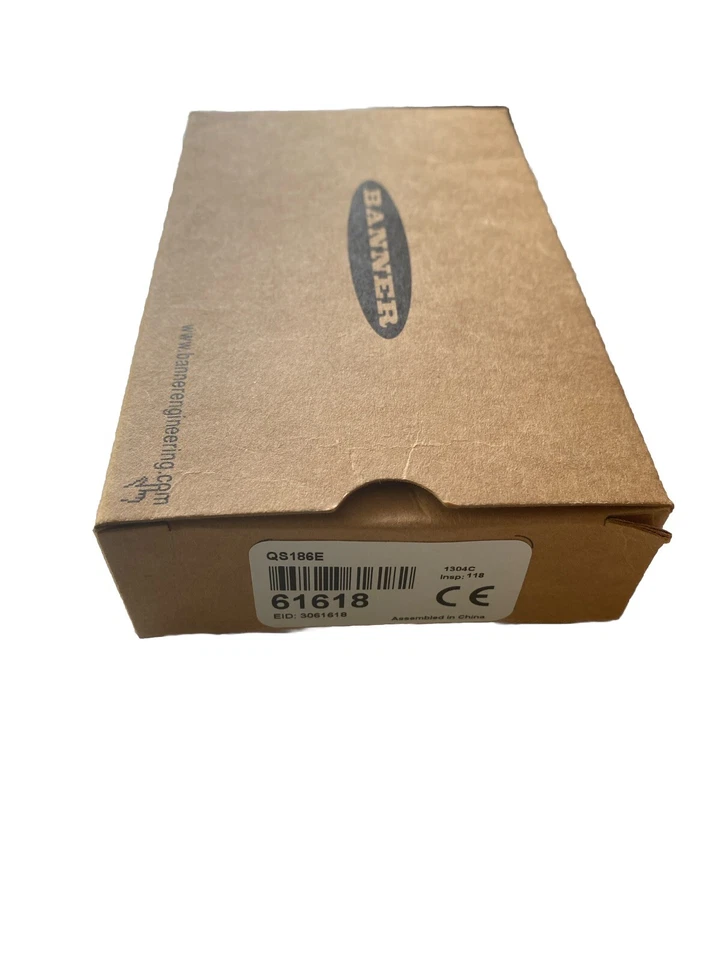 BANNER QS186E QS18 Serie Allzweck-Lichtschranke, Art.-Nr. 61618 - Bild 2 von 3