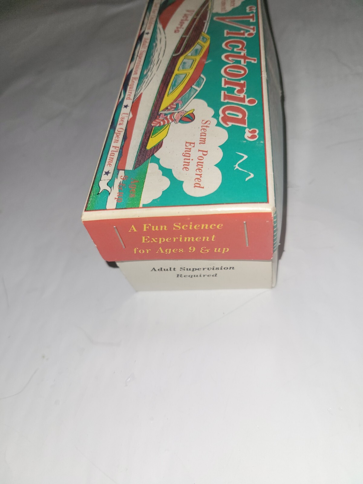 Victoria puttputt boat complete candle powered science toy eBay