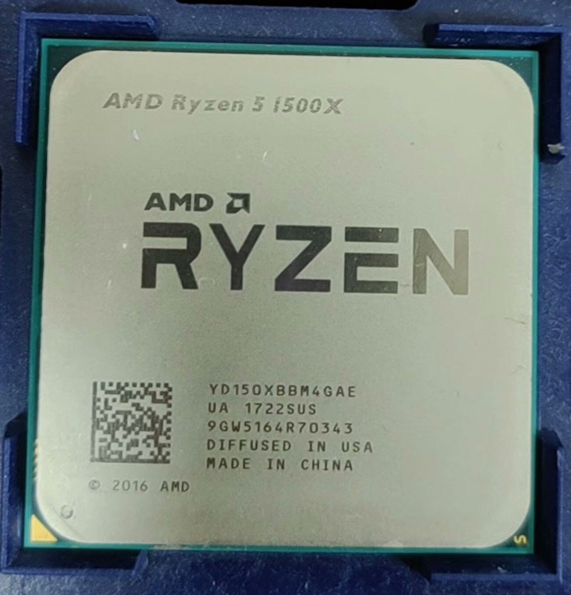 AMD Ryzen R5 1500X 4-core 8-thread 16MB 65W AM4 CPU