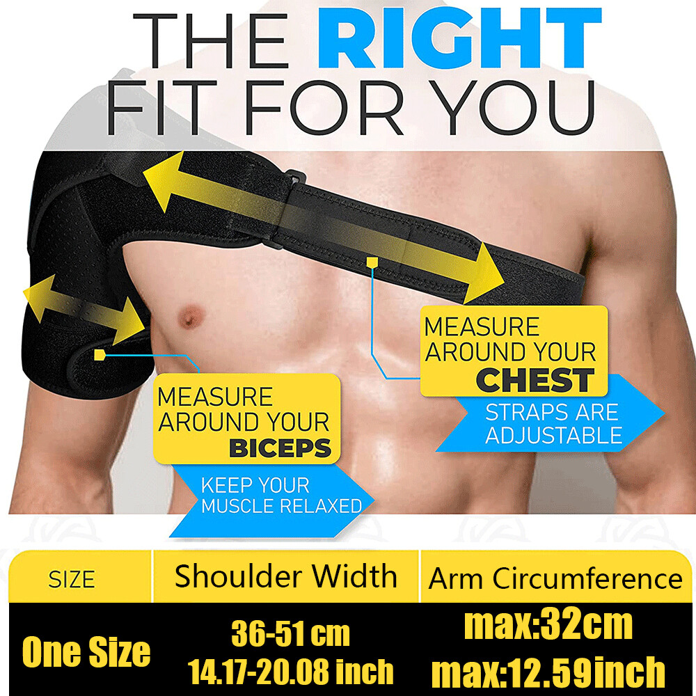 Shoulder Brace Support for Rotator Cuff Dislocated AC Joint Compression