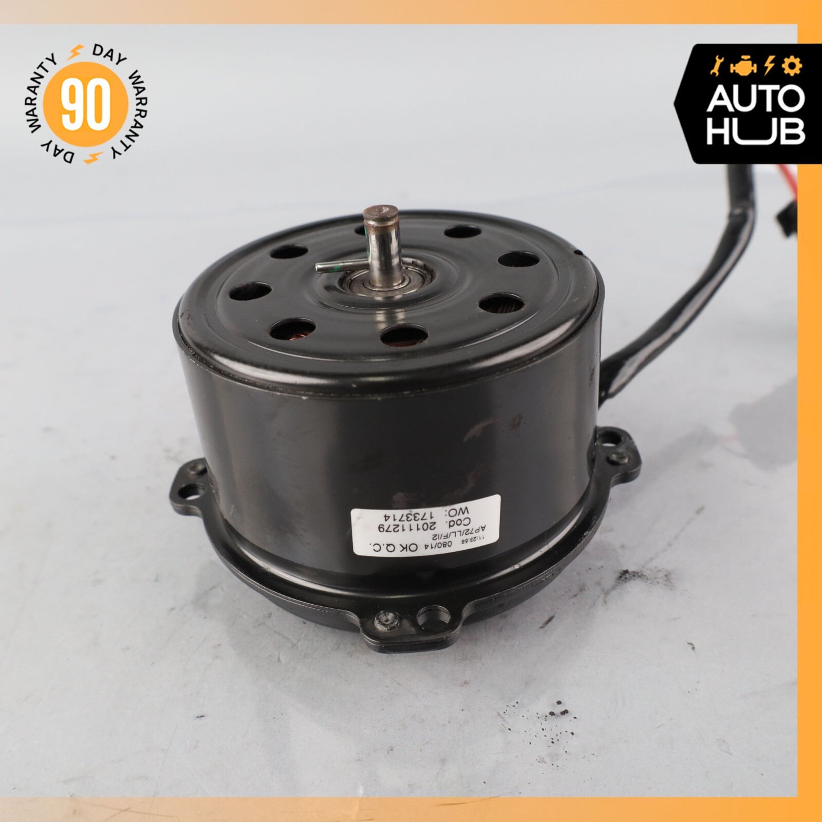09-19 Maserati GranTurismo Quattroporte 4.7L Radiator Cooling Fan Motor OEM 43k