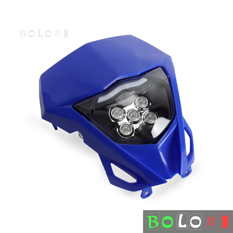 Dirt Bike LED Headlight For Yamaha WR 450 250 YZ250F YZ450F TTR110 125 250 450 — 第 2/4 张图片