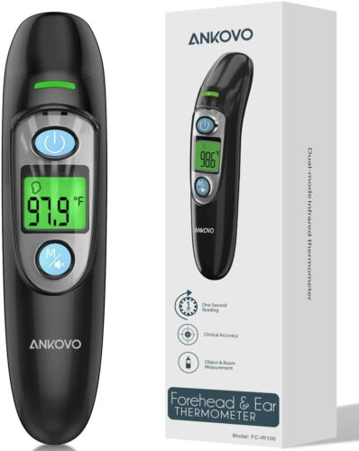 Forehead Thermometer Non Contact For Adults And Ear Thermometer Digital Infrared - Afbeelding 1 van 7