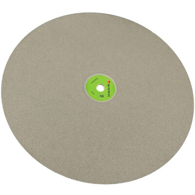 16'' inch Diamond Grinding Disc 320 Grit coated Flat  Lap disk Wheel for Stones