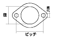 KAKIMOTO RACING FLANGE 66 FL.G08001 - Picture 1 of 1