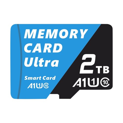 Micro TF Sd Memory Card Ultra 2TB Class10 + Micro SD Adapter - Afbeelding 1 van 5