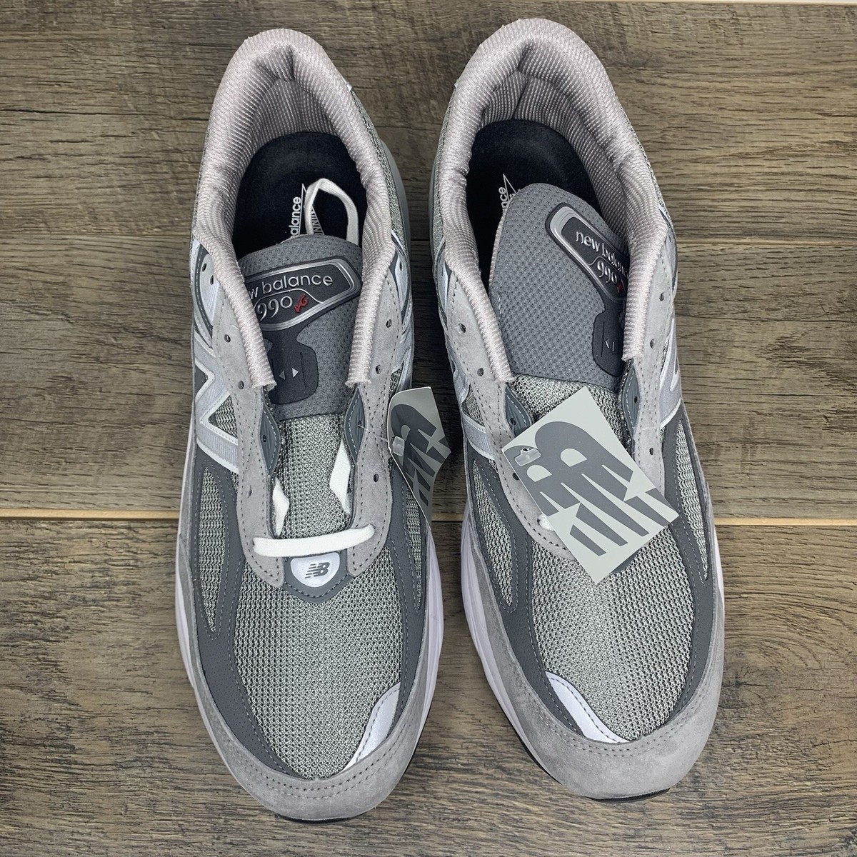 New Balance 990v6 Made in USA 🇺🇸 Grey White Sneakers