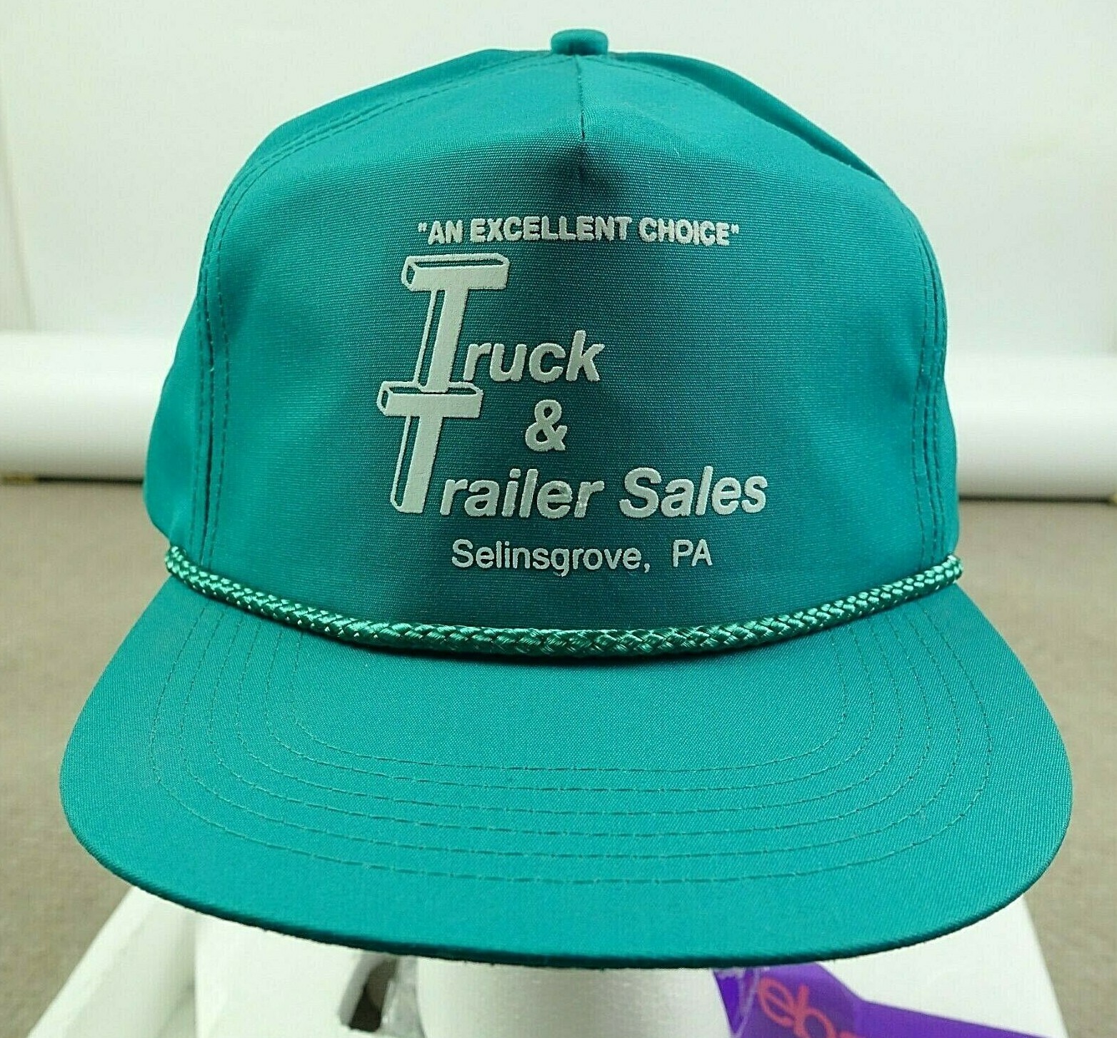 Truck And Trailer Sales Green Logo Mesh Trucker Cap … Gem