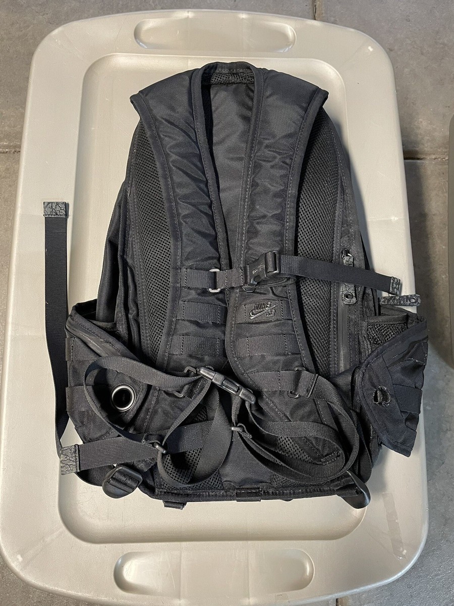Nike Sb Backpack Black Elephant Print Cement Vintage