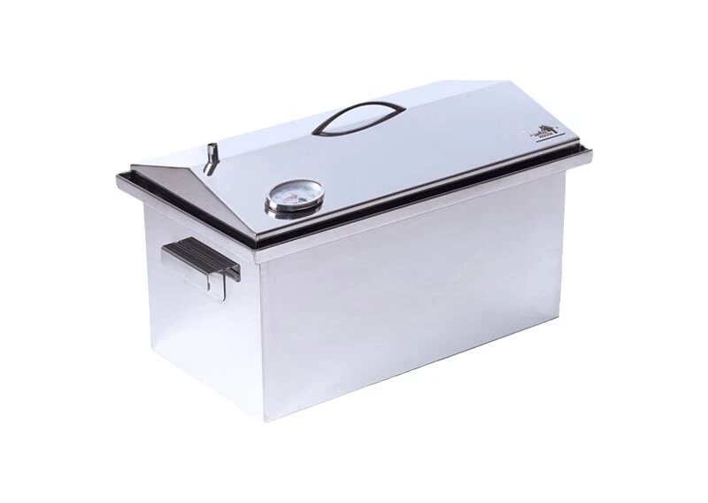 Barbacoa Fumador Barbacoa Parrilla Exterior Portátil Carne Humo Cocina Acero Inoxidable Foto 2 de 4