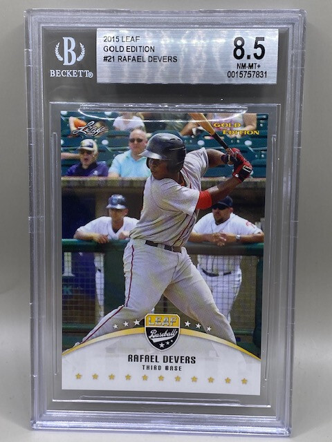 RAFAEL DEVERS 2015 LEAF DRAFT 