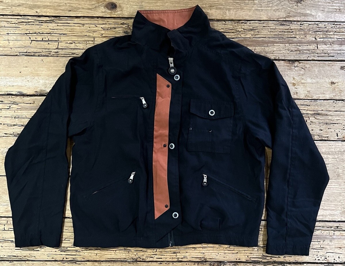 Jamie Sadock Women's Size S Black/Brown Full Zip Golf Jacket NWOT