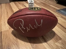 PAT MCAFEE Autographed Signed AUTO Wilson Official NFL Football Beckett BAS COA