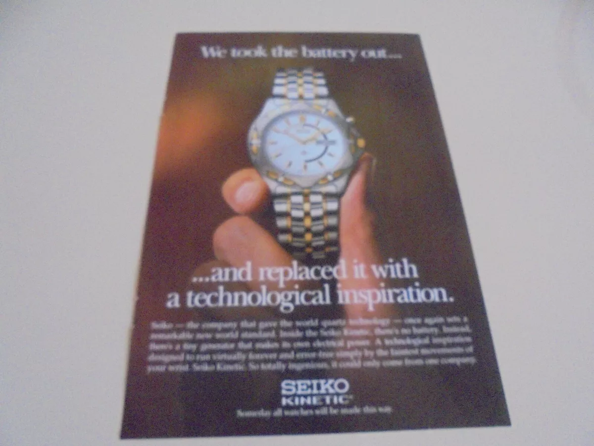 Seiko shop kinetic original