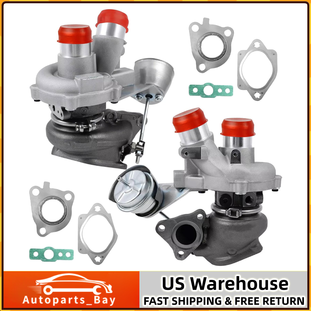 Left & Right Twin Turbocharger Kit for 13-16 Ford F150 Transit Expedition 3.5L