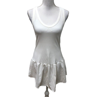 Free People Movement Esme Tunic Tank Dress Womens Medium White Tennis Athleisure