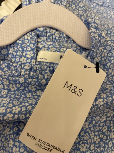 M&S Girls Dress Age 8-9 - Picture 6 of 6