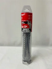 Milwaukee SDS-PLUS MX4 4-Cutter 6pc Drill Bit Kit 48-20-7499- NEW