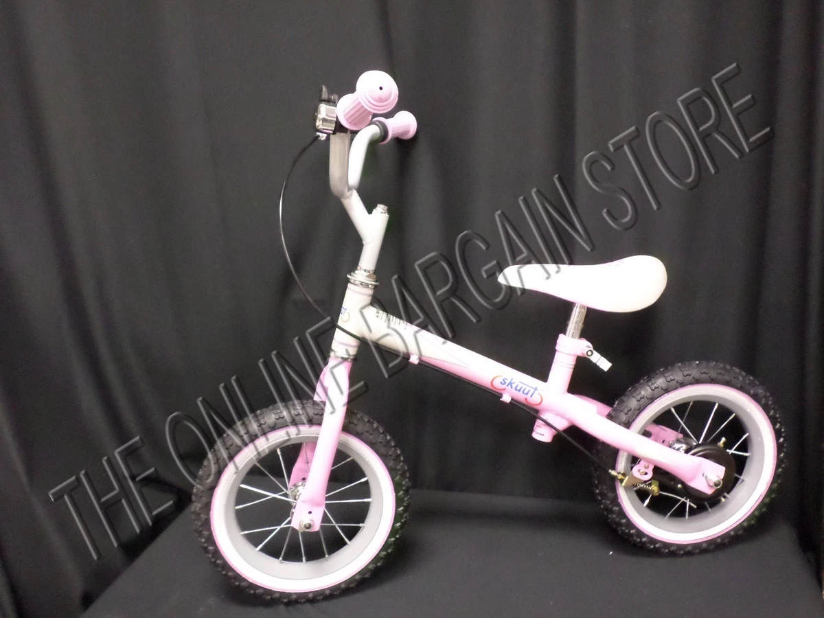 Pottery Barn Kids First Skuut Balance Training Bike Bicycle Wheels Brown Daisy
