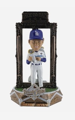 Shohei Ohtani 2025 Back To Back WORLD SERIES Champions DUAL SPINNER BOBBLEHEAD