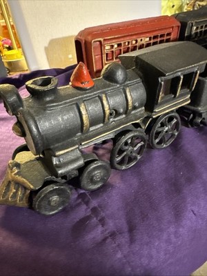 Vintage Pennsylvania Railroad PRR Washington 44 Cast Iron Train Set of 5
