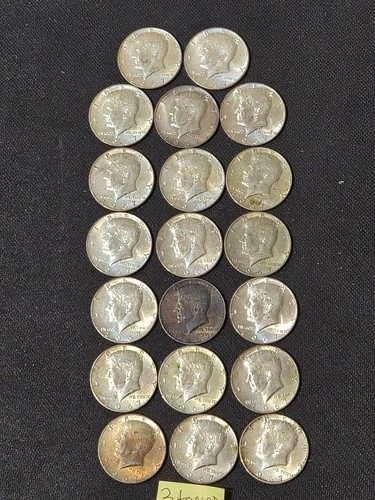 New Listing20 1967 Kennedy Half Dollars Philadelphia