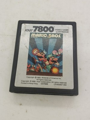Mario Bros. By Nintendo 1983  Atari 7800  NOT TESTED