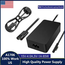 65W AC Charger Adaptor For Microsoft Surface Pro 3/4/5/6/7/8/9 Book 1706 1800
