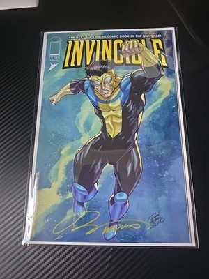 INVINCIBLE #1 MegaCon Exclusive - Ryan Kincaid Signed Trade LE1500 w/COA