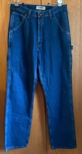 Vintage Big Mac Carpenter Jeans YKK Zipper Contrast Stitch 34x34 Workwear Jean 5