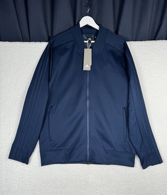 NEW - ADIDAS Tack Bomber Jacket - Men's Large - Navy Blue - DH9921