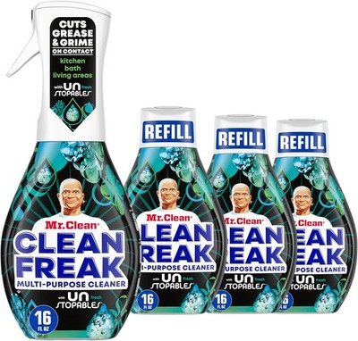 Mr. Clean Clean Freak Multi Surface Cleaning Spray, Deep Cleaning Mist Starter K
