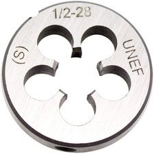 1/2"-28 TPI UNEF Right Hand Round Die Machine Thread Die