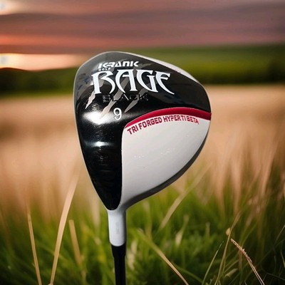Mint LH Krank 9° Rage Black Driver Regular Flex 44.5'' Golf Club UPC980