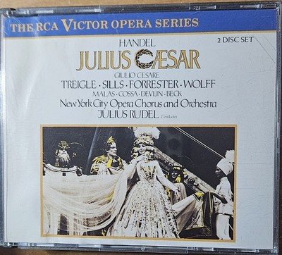 Handel: Julius Caesar (RCA Victor 6182-2-RG) 2 CDs Norman Treigle Beverly Sills
