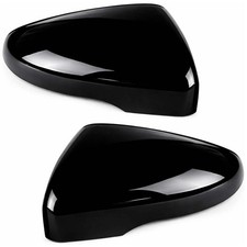 Spiegelkappen Schwarz Hochglanz für Volkswagen VW Golf 6 GTI R20 GTD 2008-2013