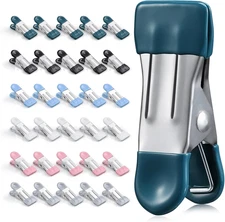 Clothes Pins Heavy Duty Out Door 30 Pack,Chip Clips 2.17 Inch, Bag Clips, Clothe