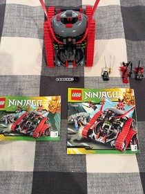 LEGO Ninjago set 70504 Garmatron with Minifigures & Instructions RARE