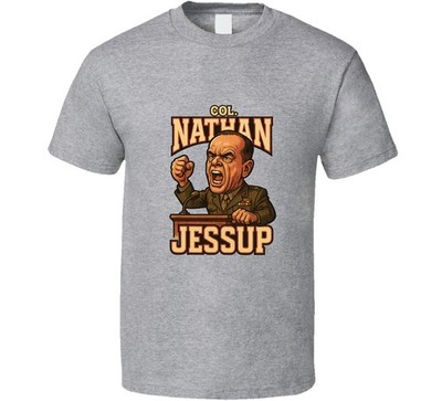 A Few Good Men Col. Nathan Jessup Retro Caricature T Shirt
