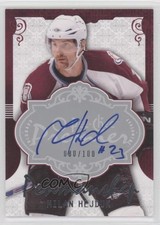 2008-09 O-Pee-Chee Premier Penmanship 80/100 Milan Hejduk #PP-MH Auto 0c3